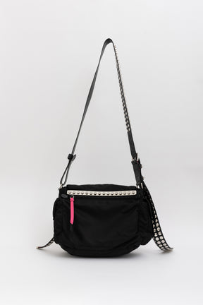 New Vela Studded Messenger Bag