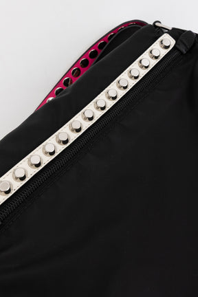 New Vela Studded Messenger Bag