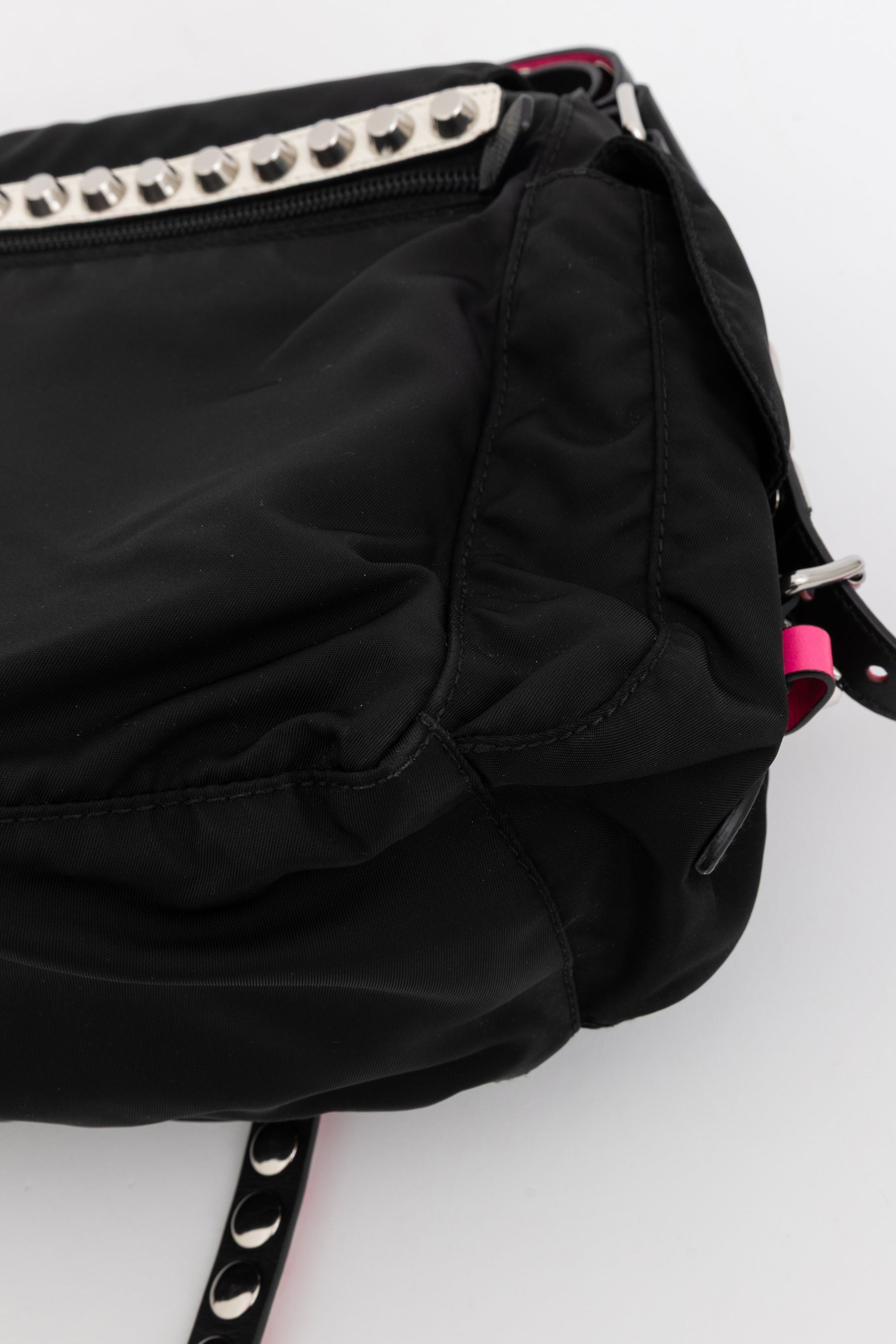 New Vela Studded Messenger Bag