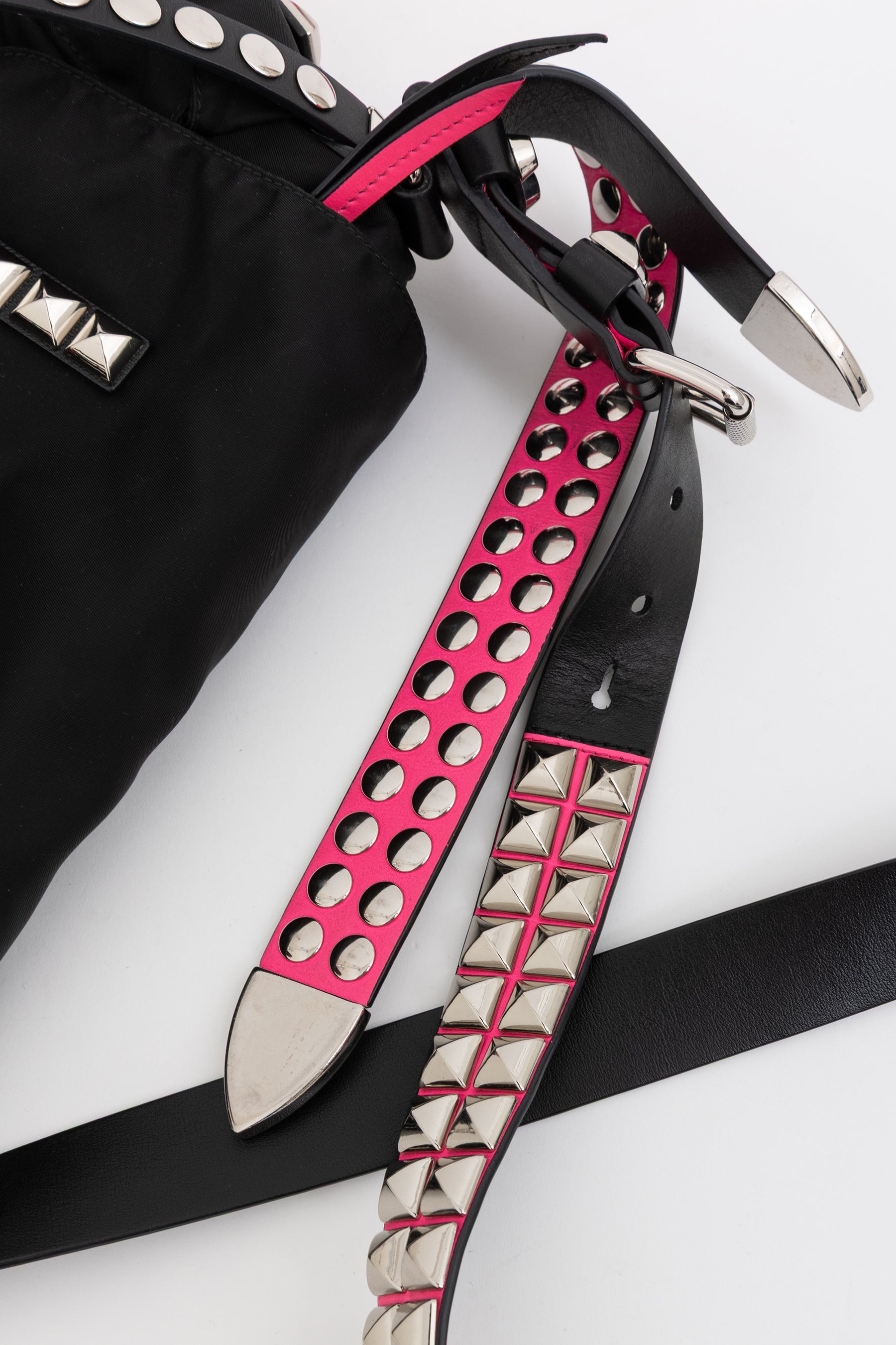 New Vela Studded Messenger Bag