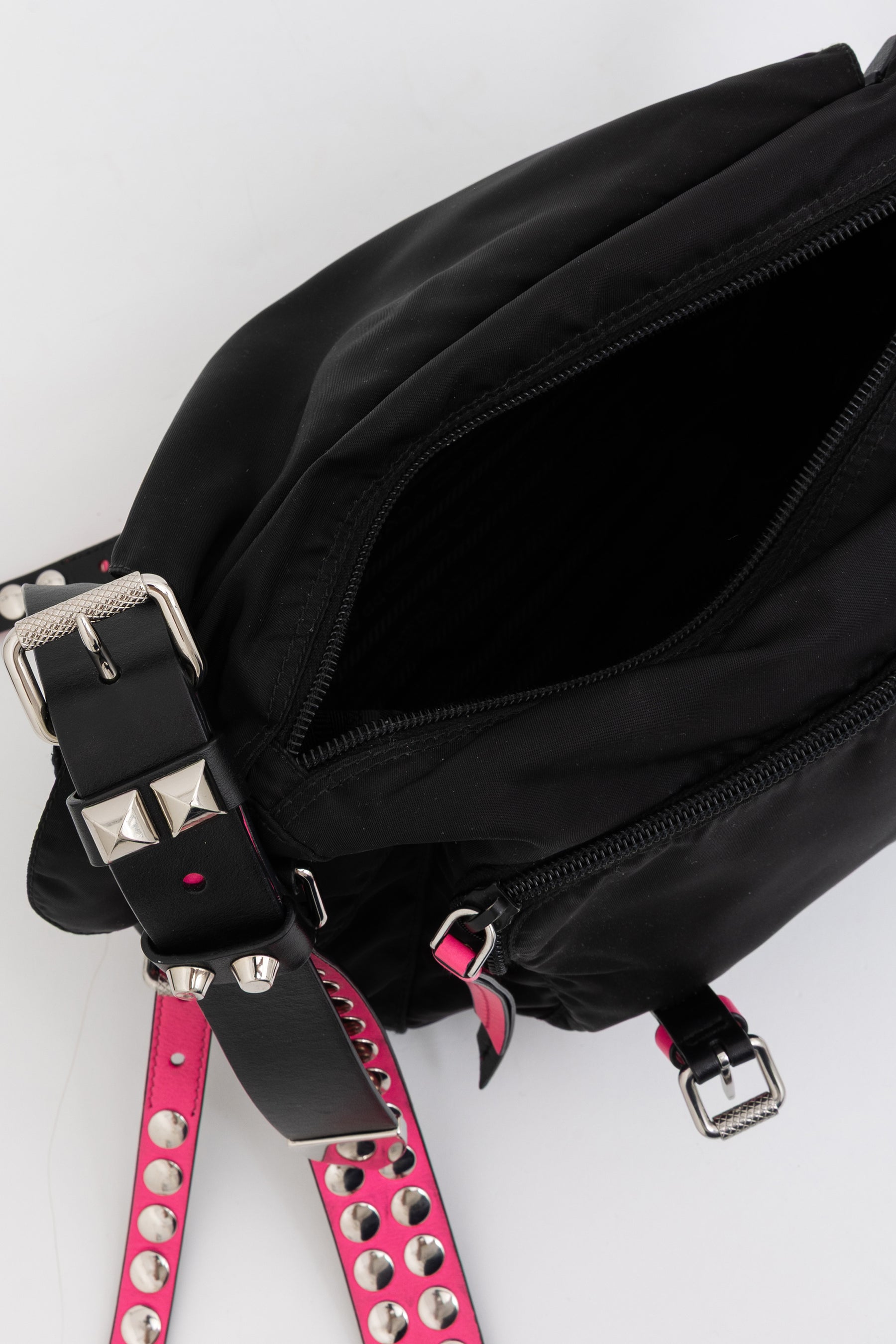 New Vela Studded Messenger Bag