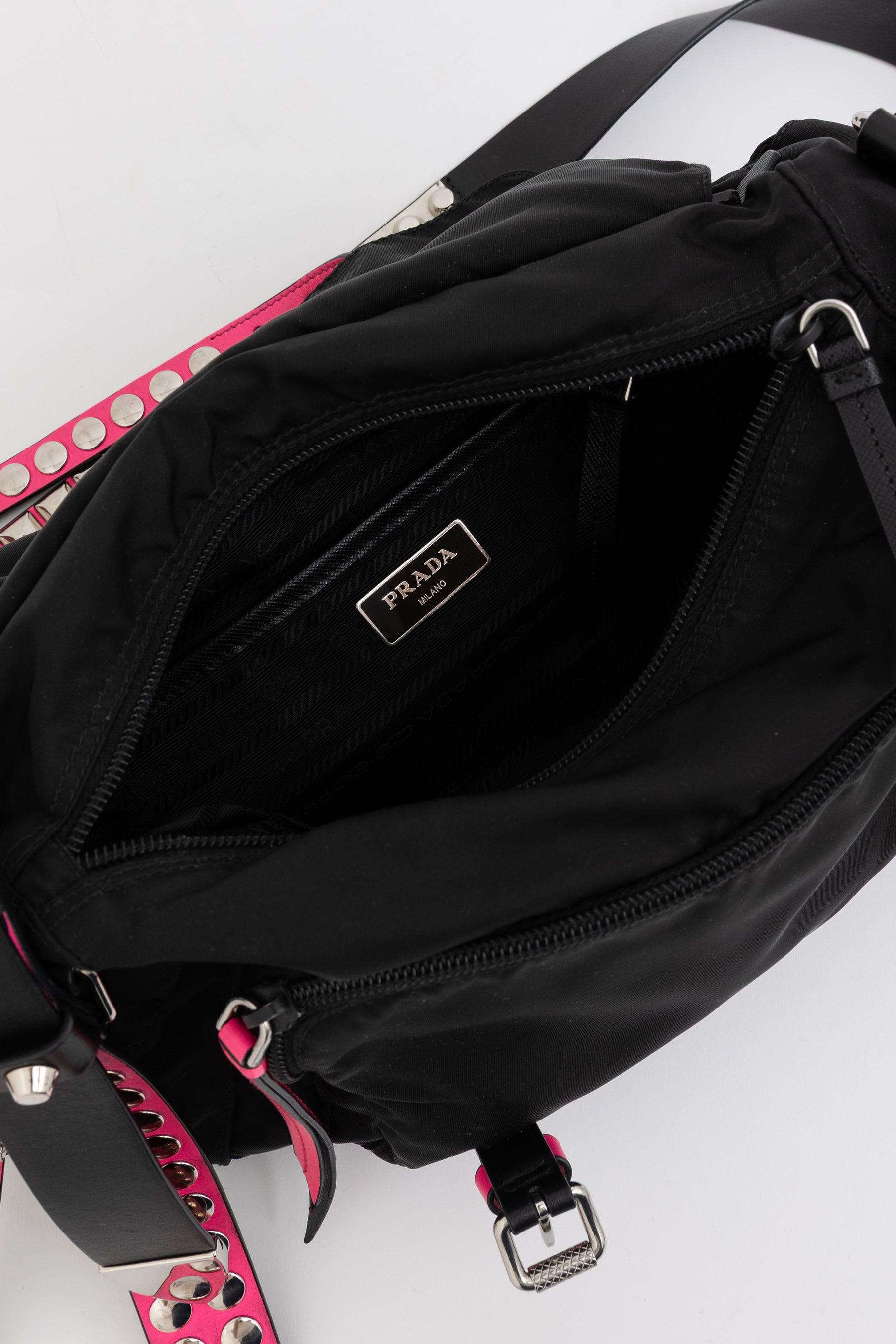 New Vela Studded Messenger Bag