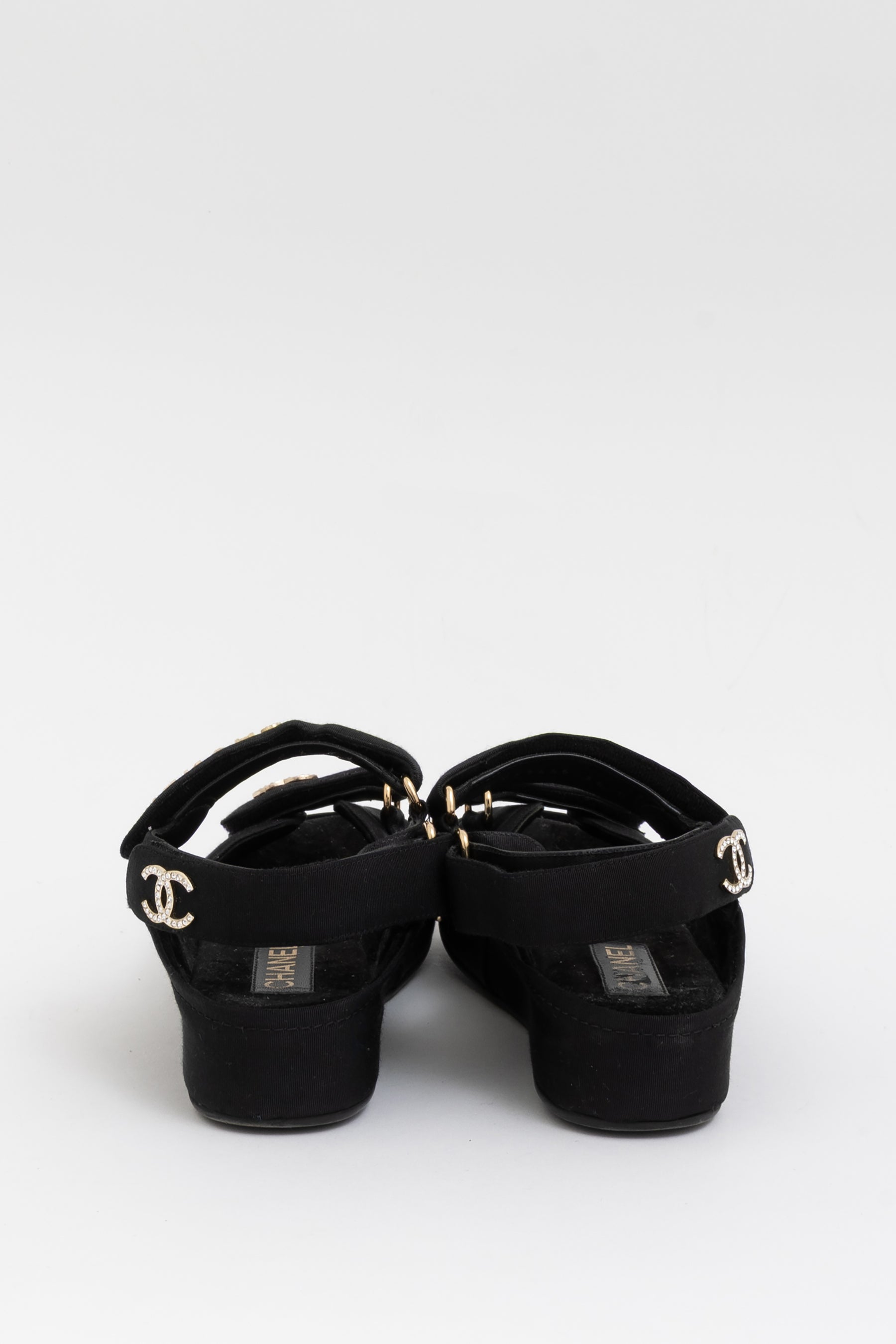 Grosgrain Platform Dad Sandals