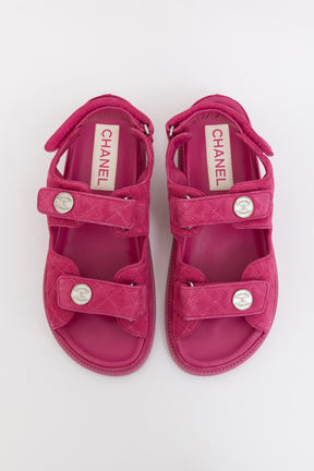 Suede Dad Sandals