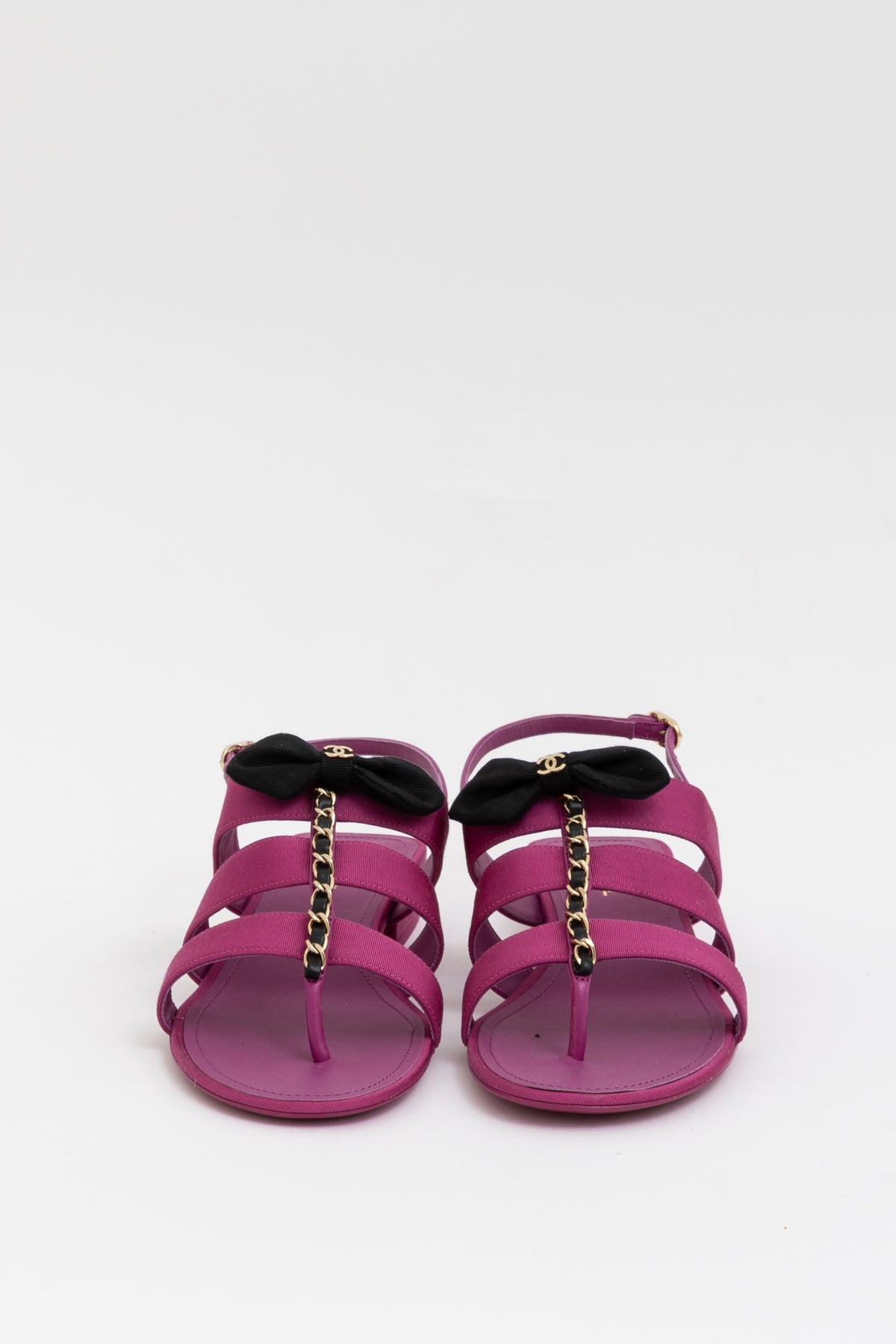 Bow Chain Sandals