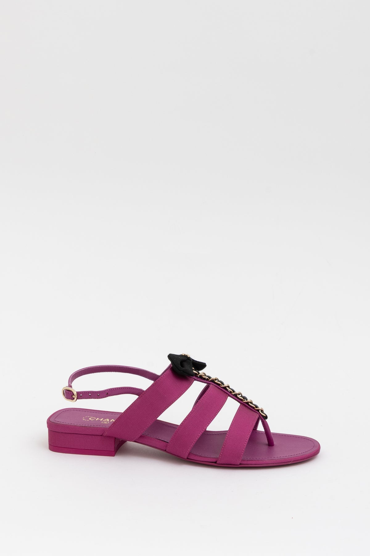 Bow Chain Sandals
