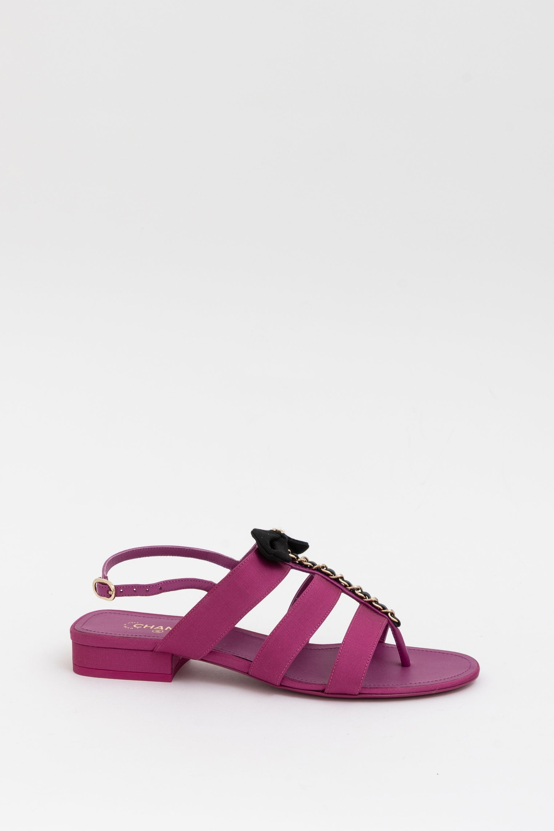 Bow Chain Sandals