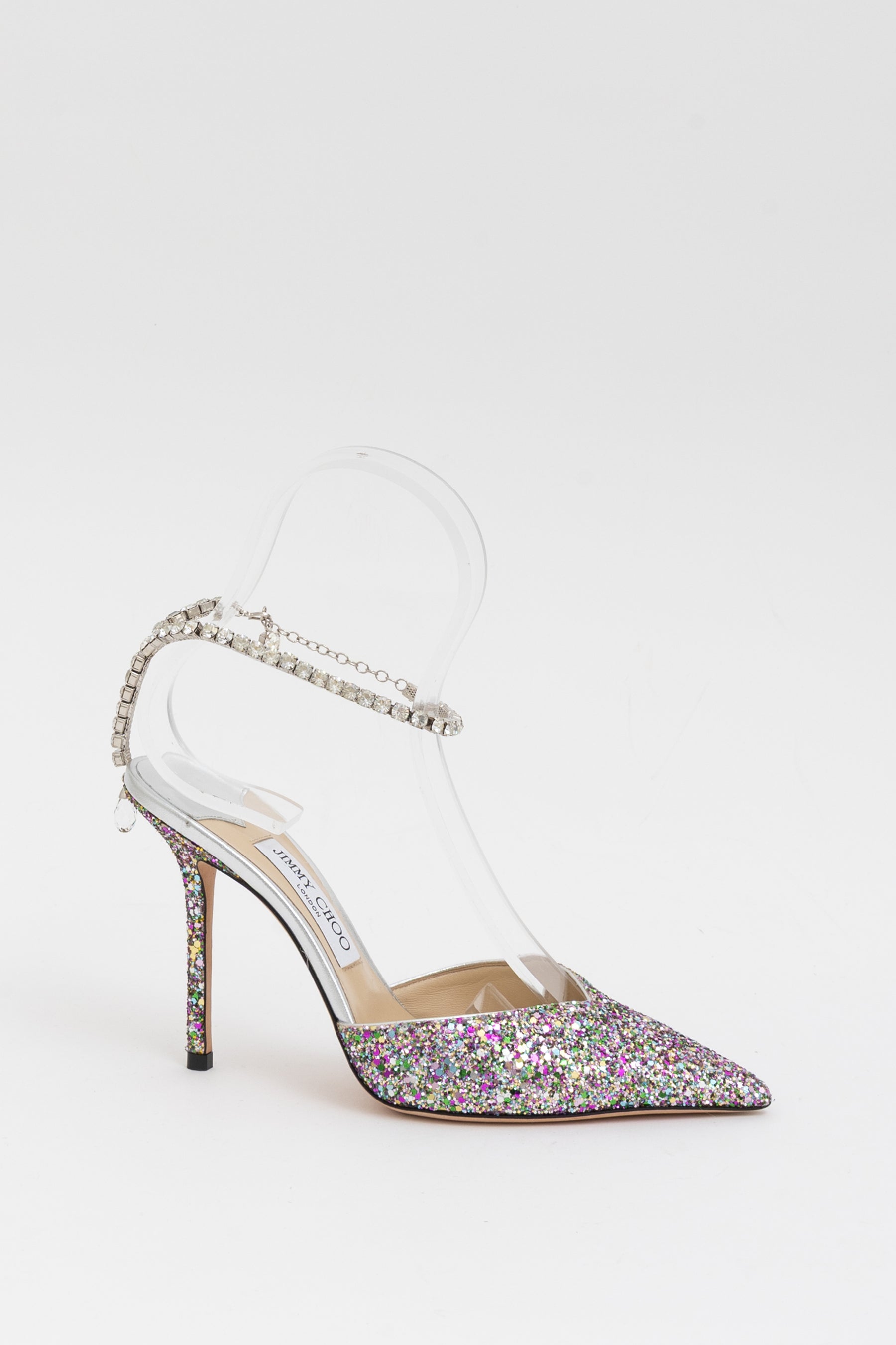 Saeda Glitter Pumps