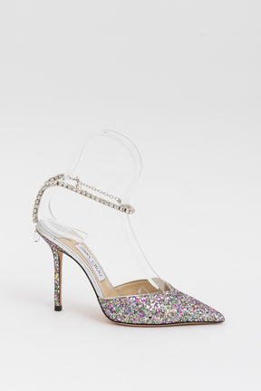 Saeda Glitter Pumps
