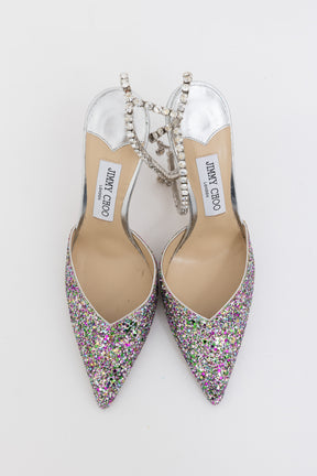 Saeda Glitter Pumps