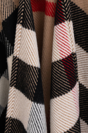 Plaid Poncho