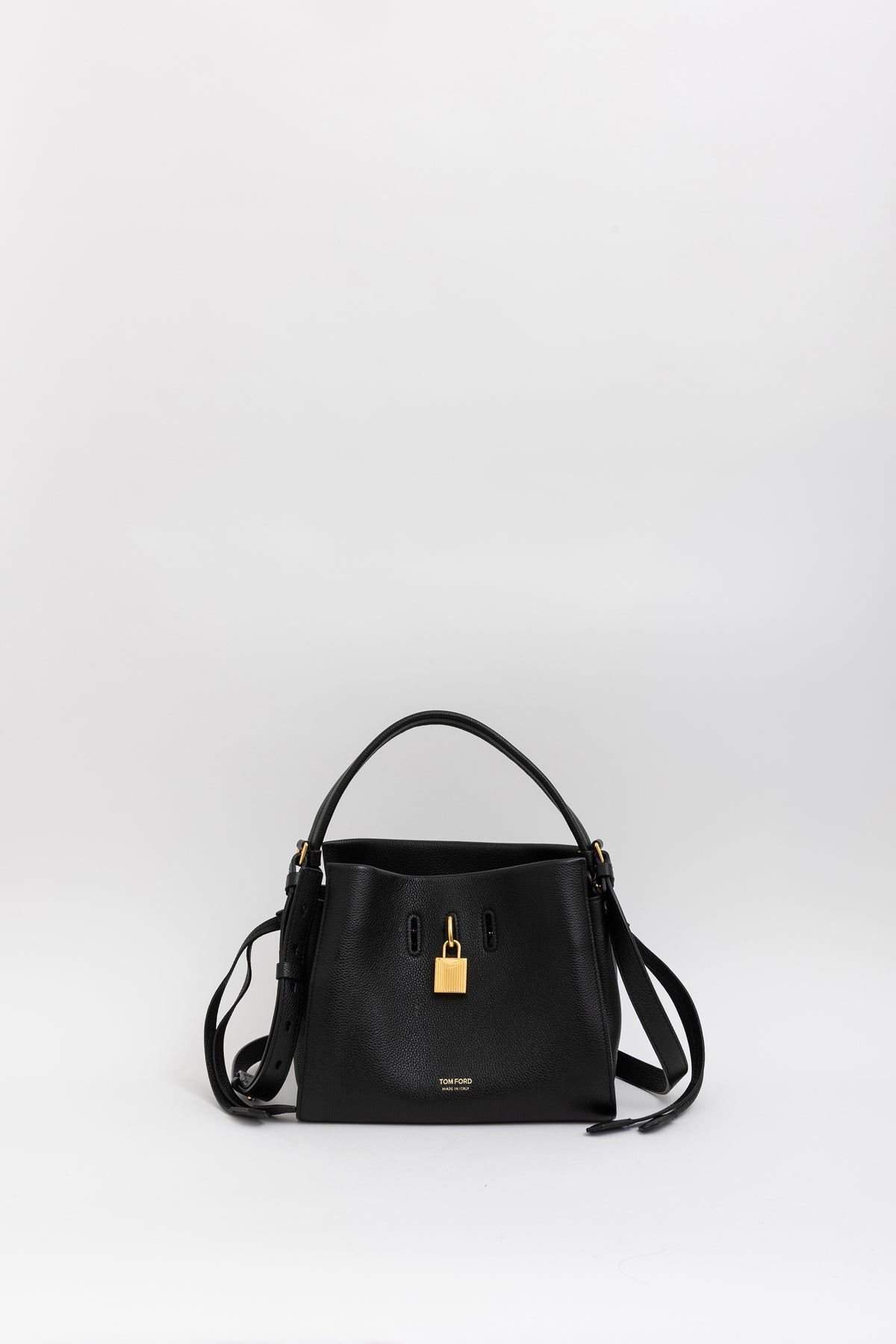 Small Padlock Top Handle Bag