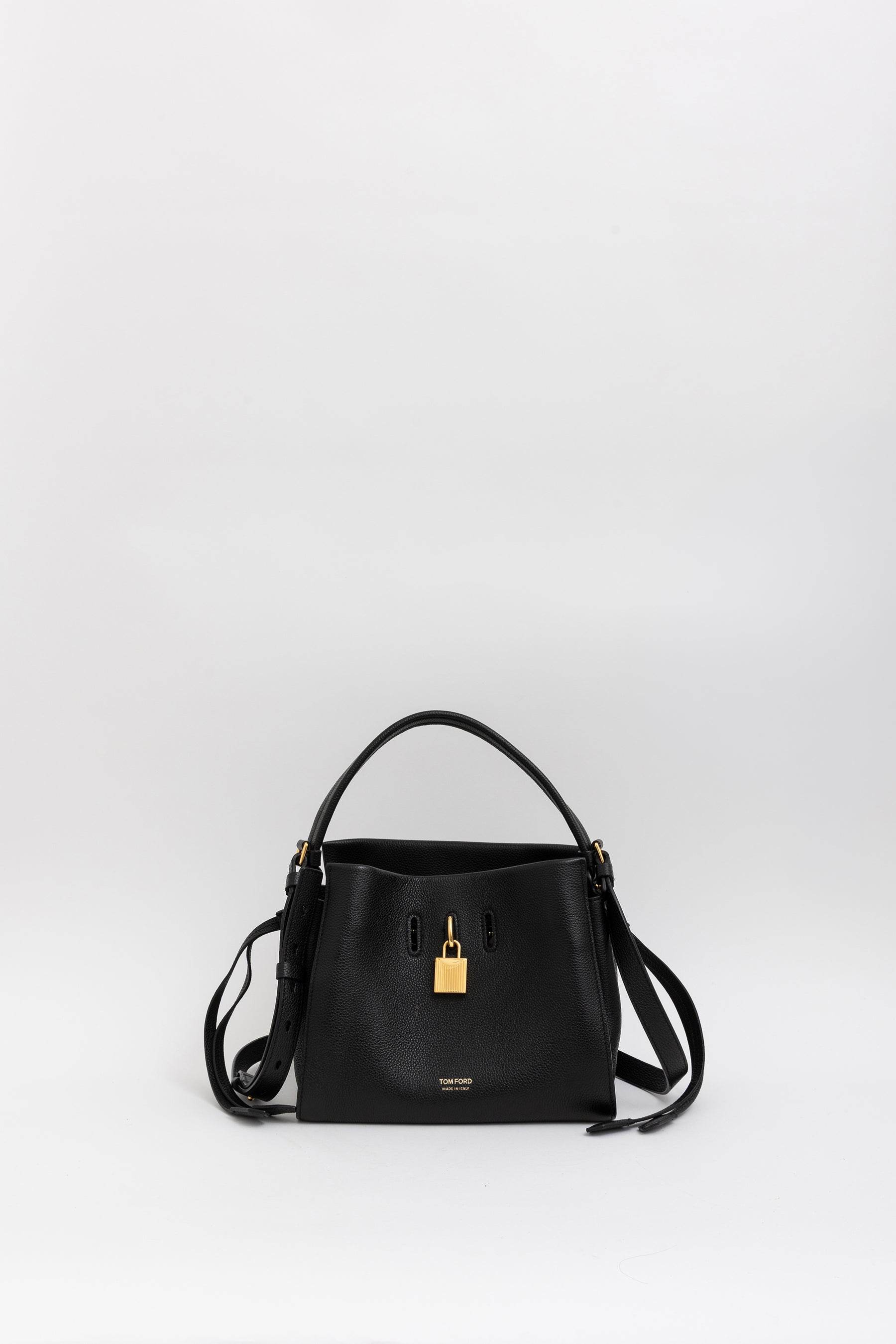 Small Padlock Top Handle Bag