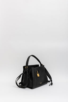 Small Padlock Top Handle Bag