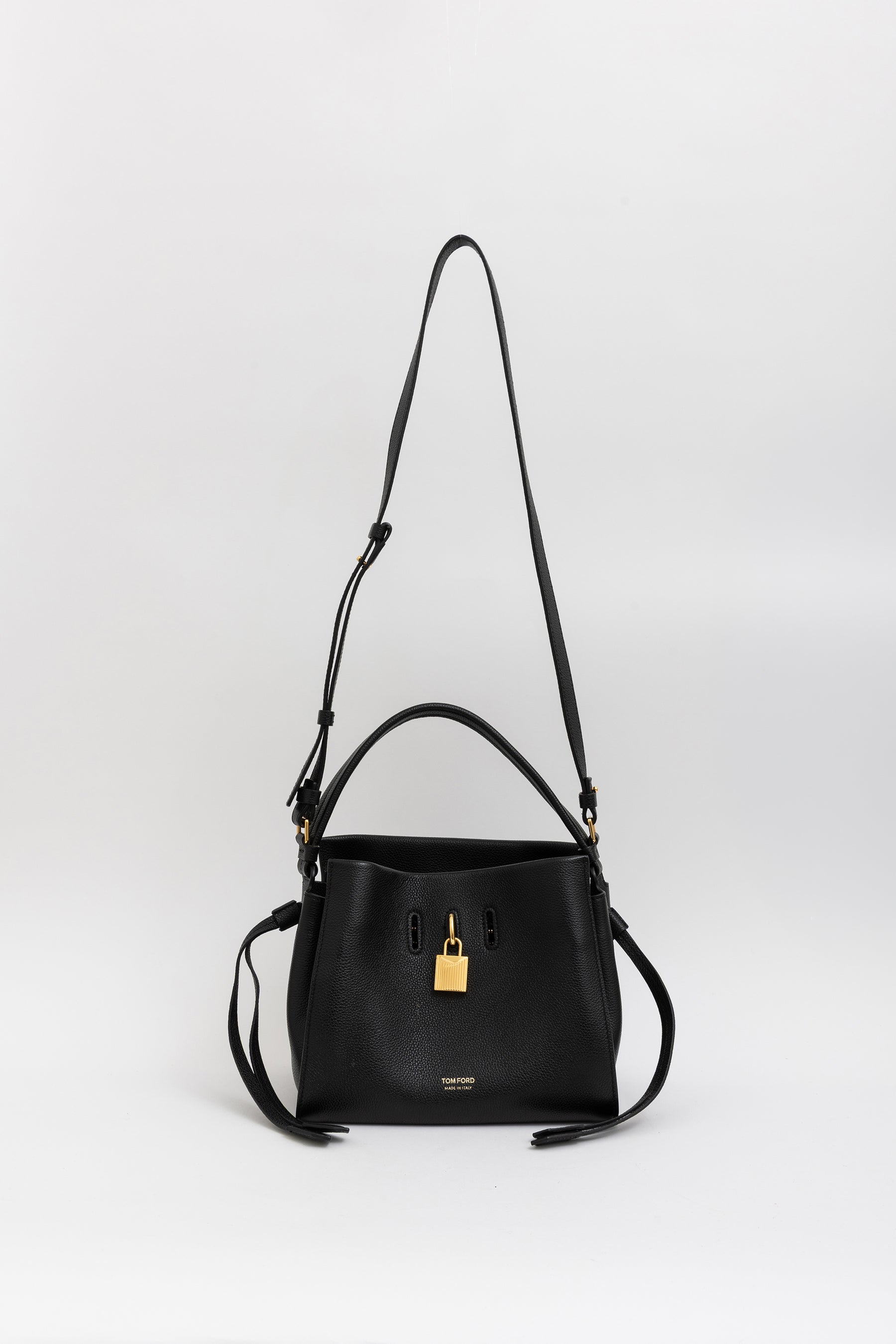 Small Padlock Top Handle Bag