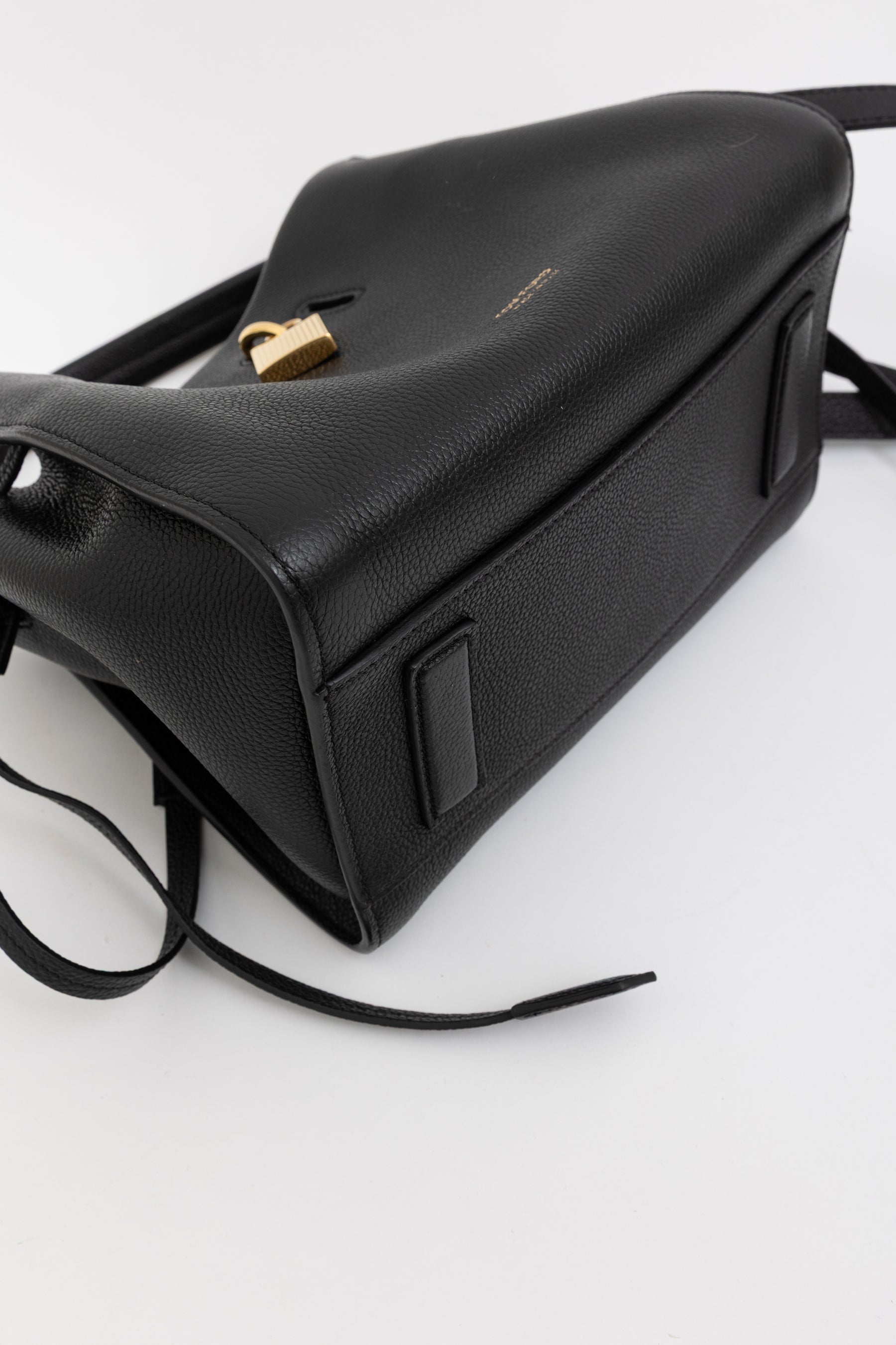 Small Padlock Top Handle Bag