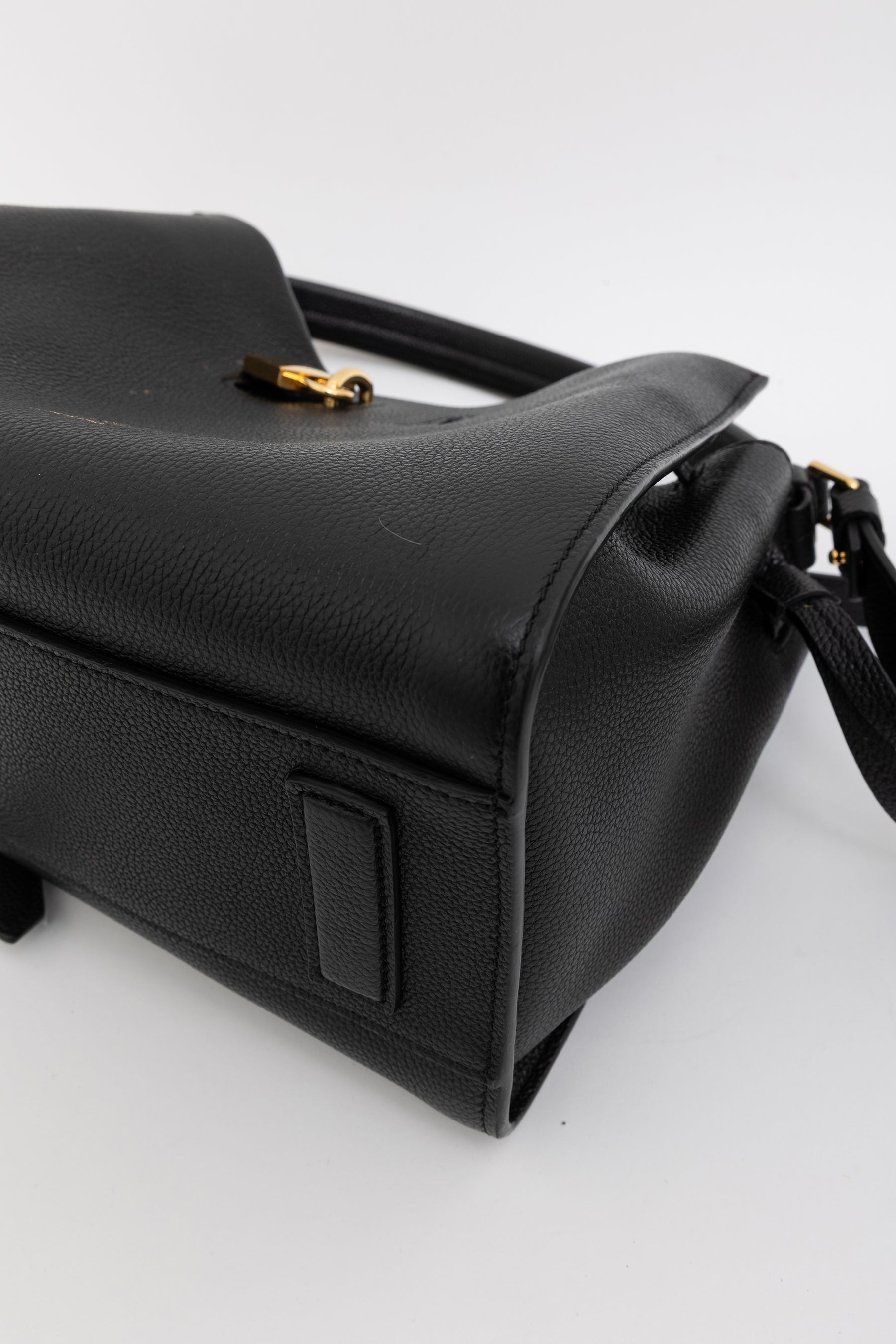 Small Padlock Top Handle Bag