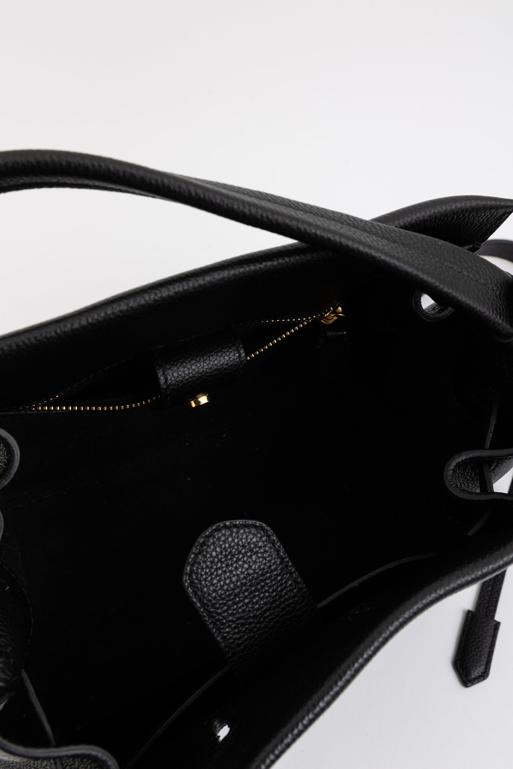 Small Padlock Top Handle Bag