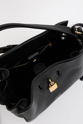 Small Padlock Top Handle Bag