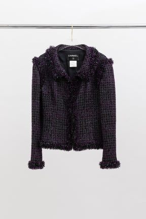 03A Metallic Tweed Jacket