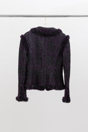 03A Metallic Tweed Jacket