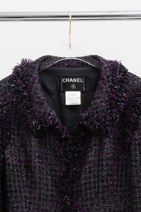 03A Metallic Tweed Jacket