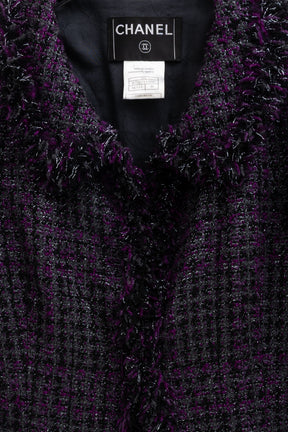 03A Metallic Tweed Jacket