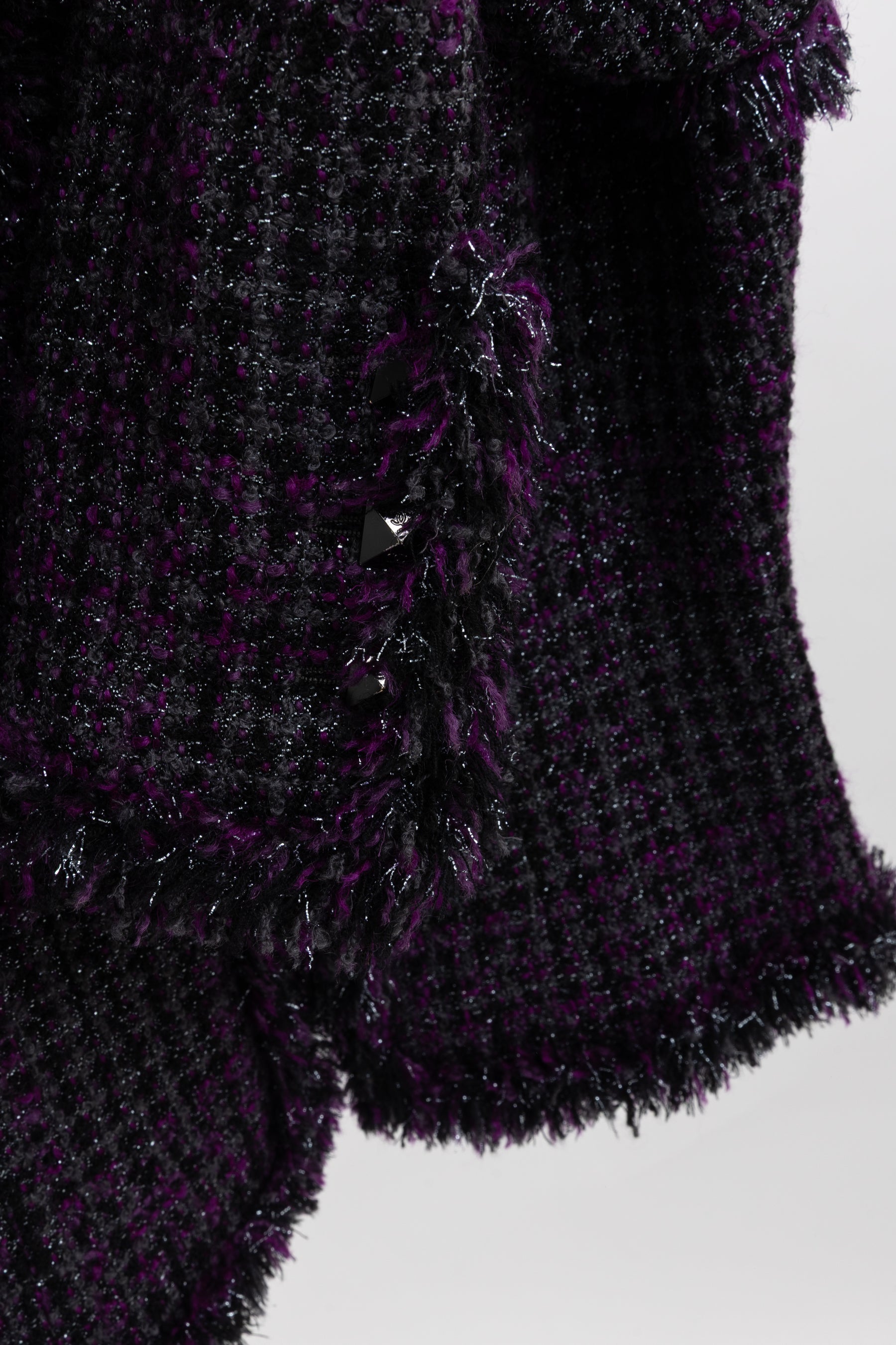 03A Metallic Tweed Jacket
