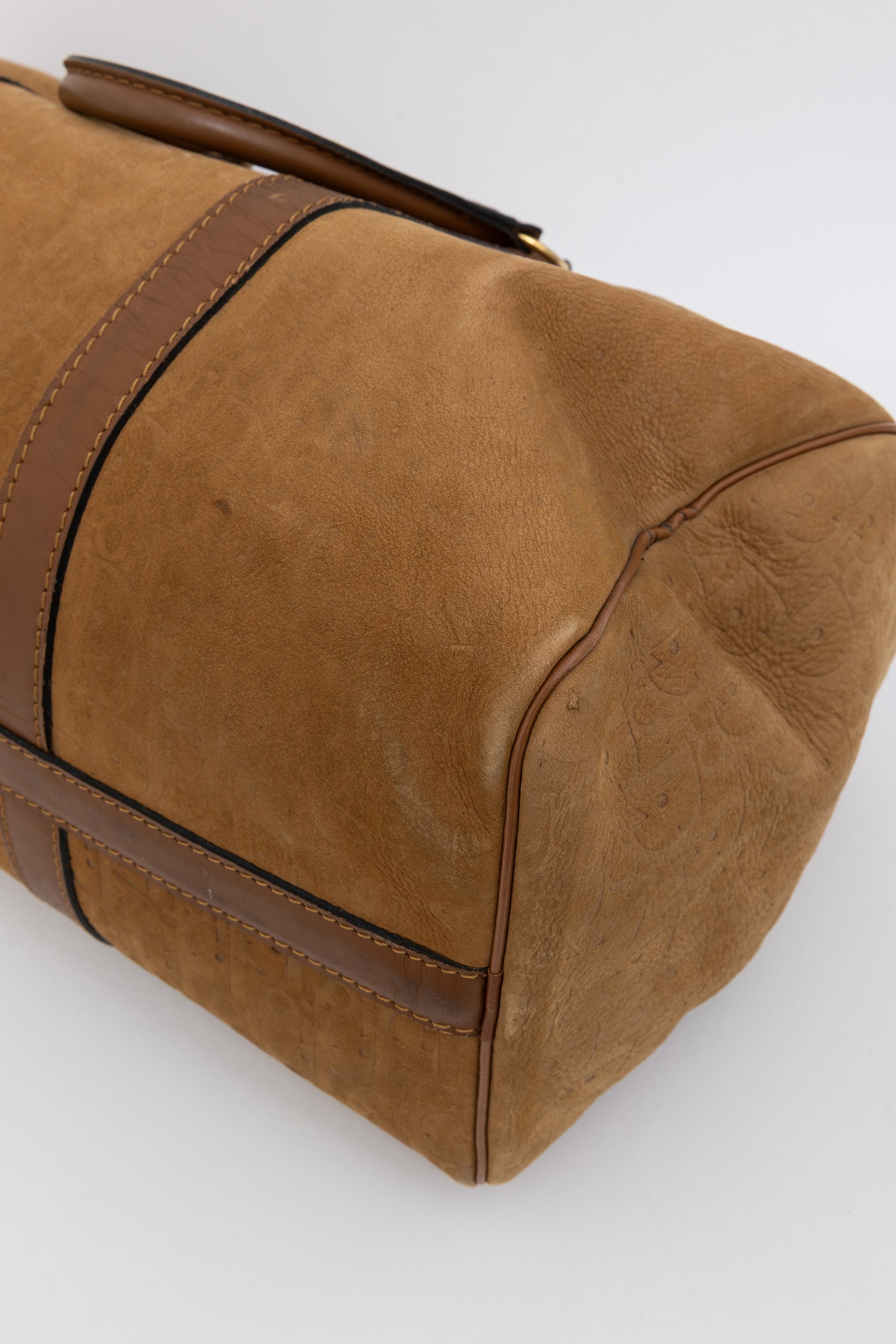 Oblique Boston Bag