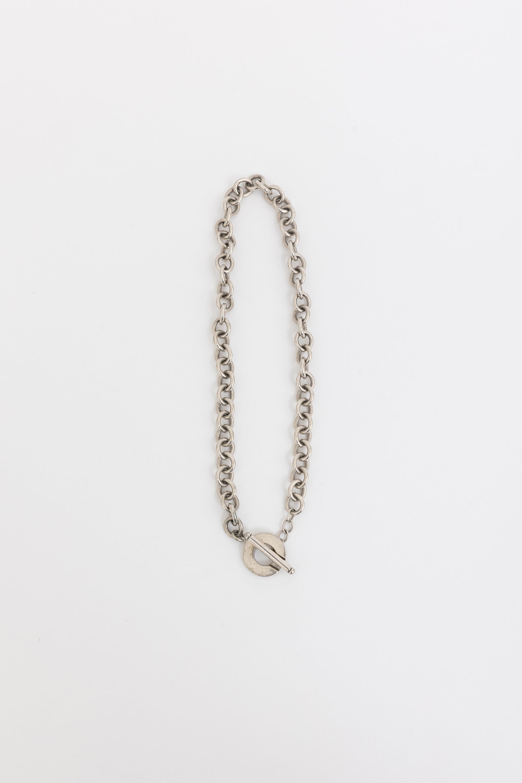 Tiffany & Co. Sterling Silver Toggle Heart Necklace