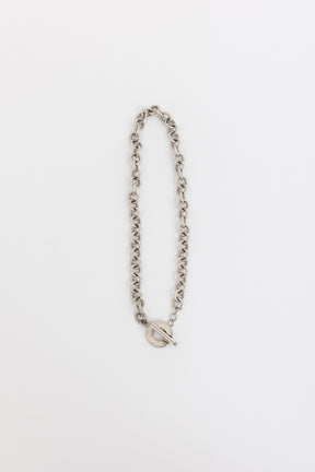 Tiffany & Co. Sterling Silver Toggle Heart Necklace
