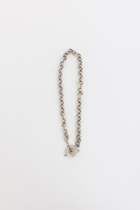 Tiffany & Co. Sterling Silver Toggle Heart Necklace