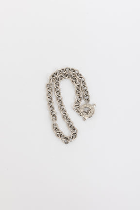 Tiffany & Co. Sterling Silver Toggle Heart Necklace