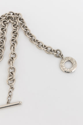 Tiffany & Co. Sterling Silver Toggle Heart Necklace