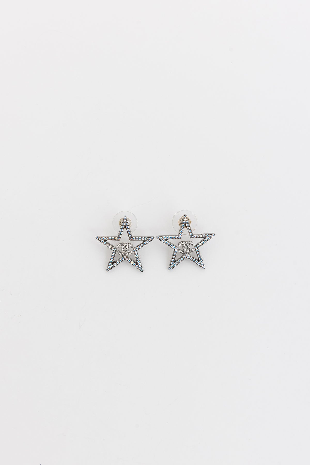 Crystal Star CC Earrings