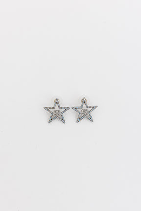 Crystal Star CC Earrings