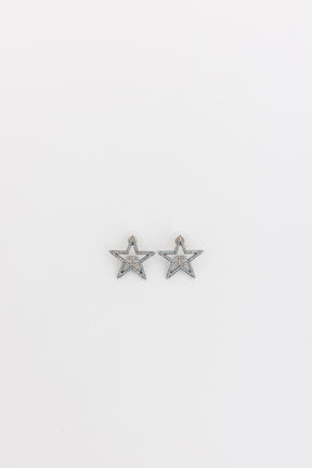 Crystal Star CC Earrings