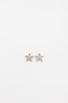 Crystal Star CC Earrings