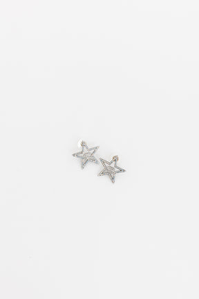 Crystal Star CC Earrings