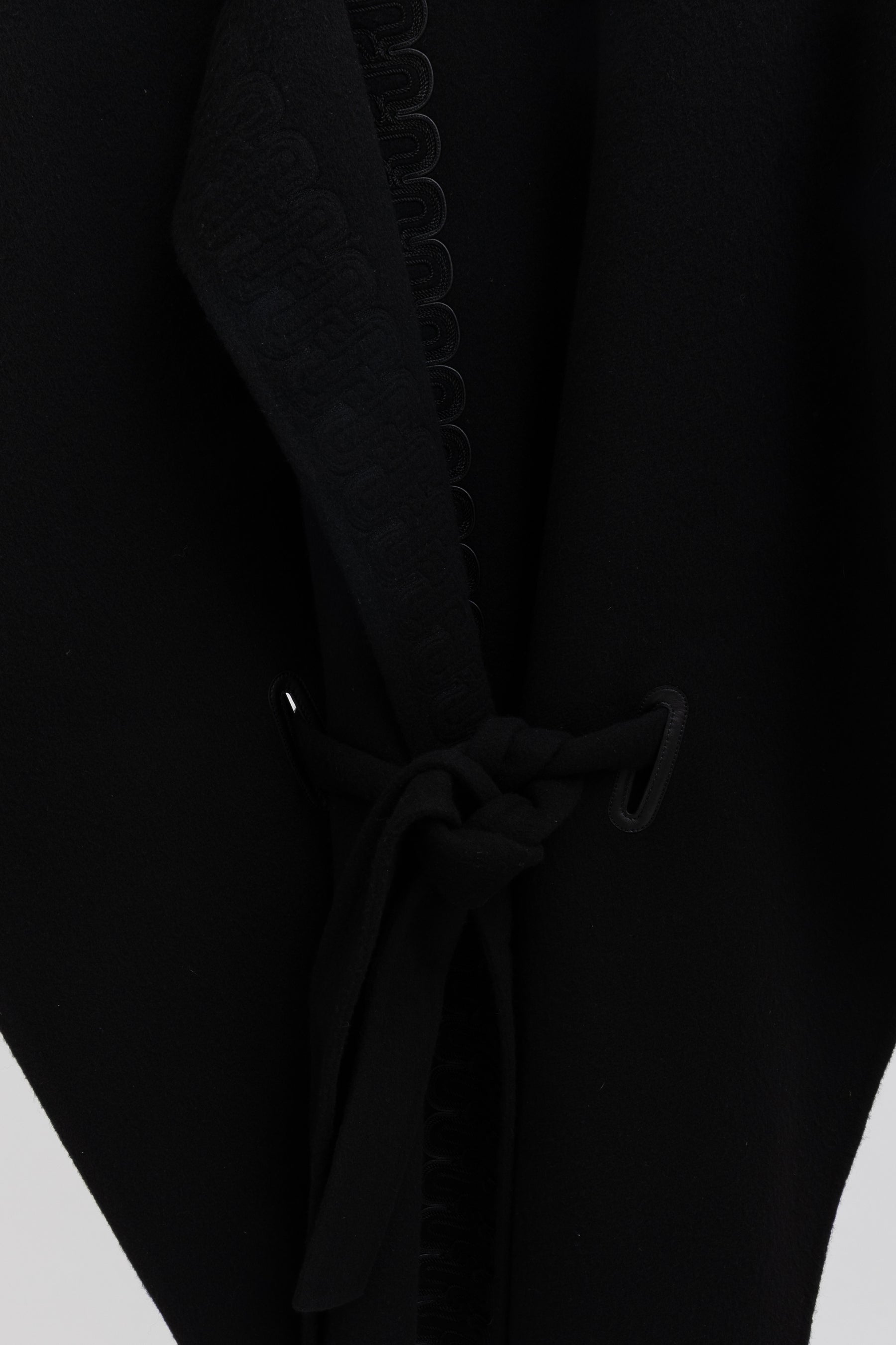Embroidered Poncho