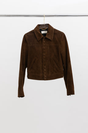 Suede Cropped Jacket