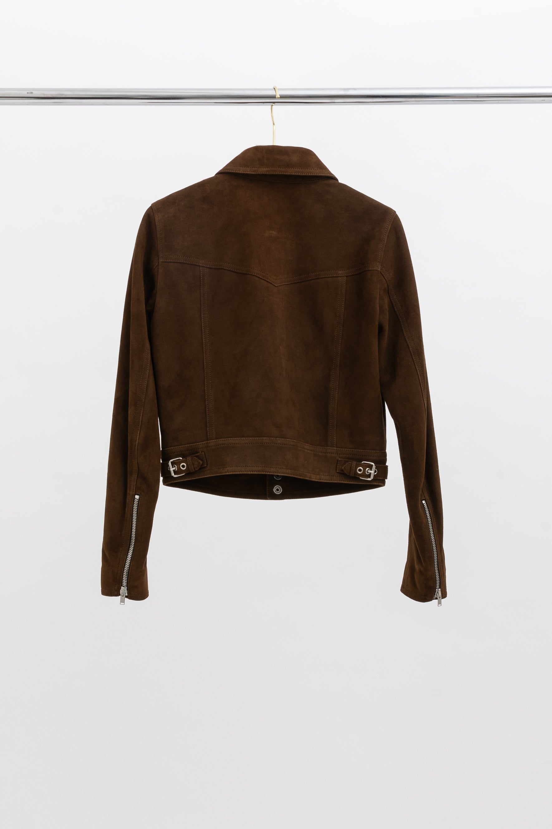 Suede Cropped Jacket