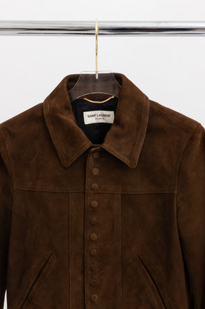 Suede Cropped Jacket