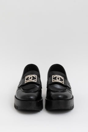 Interlocking CC Logo Loafers