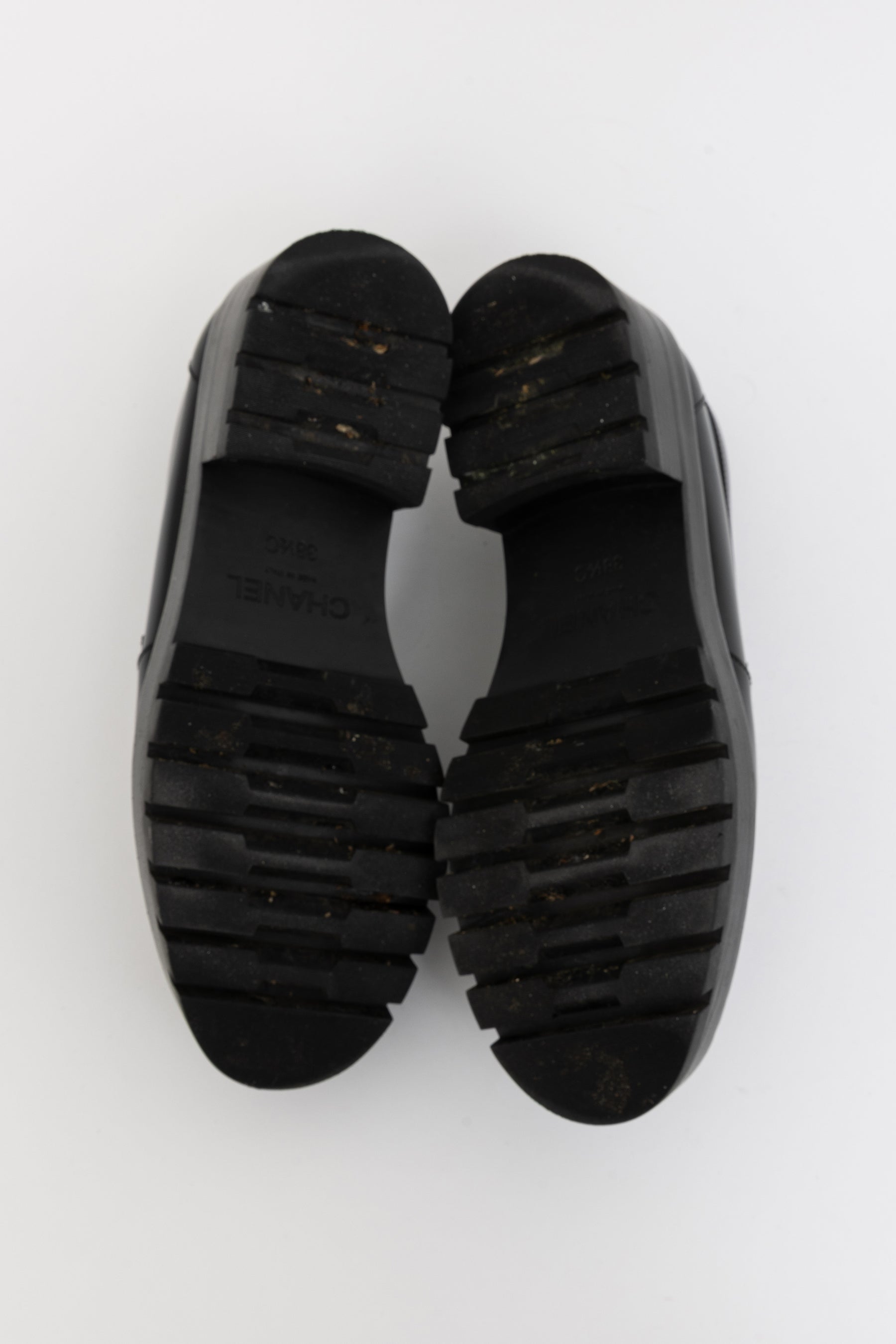 Interlocking CC Logo Loafers