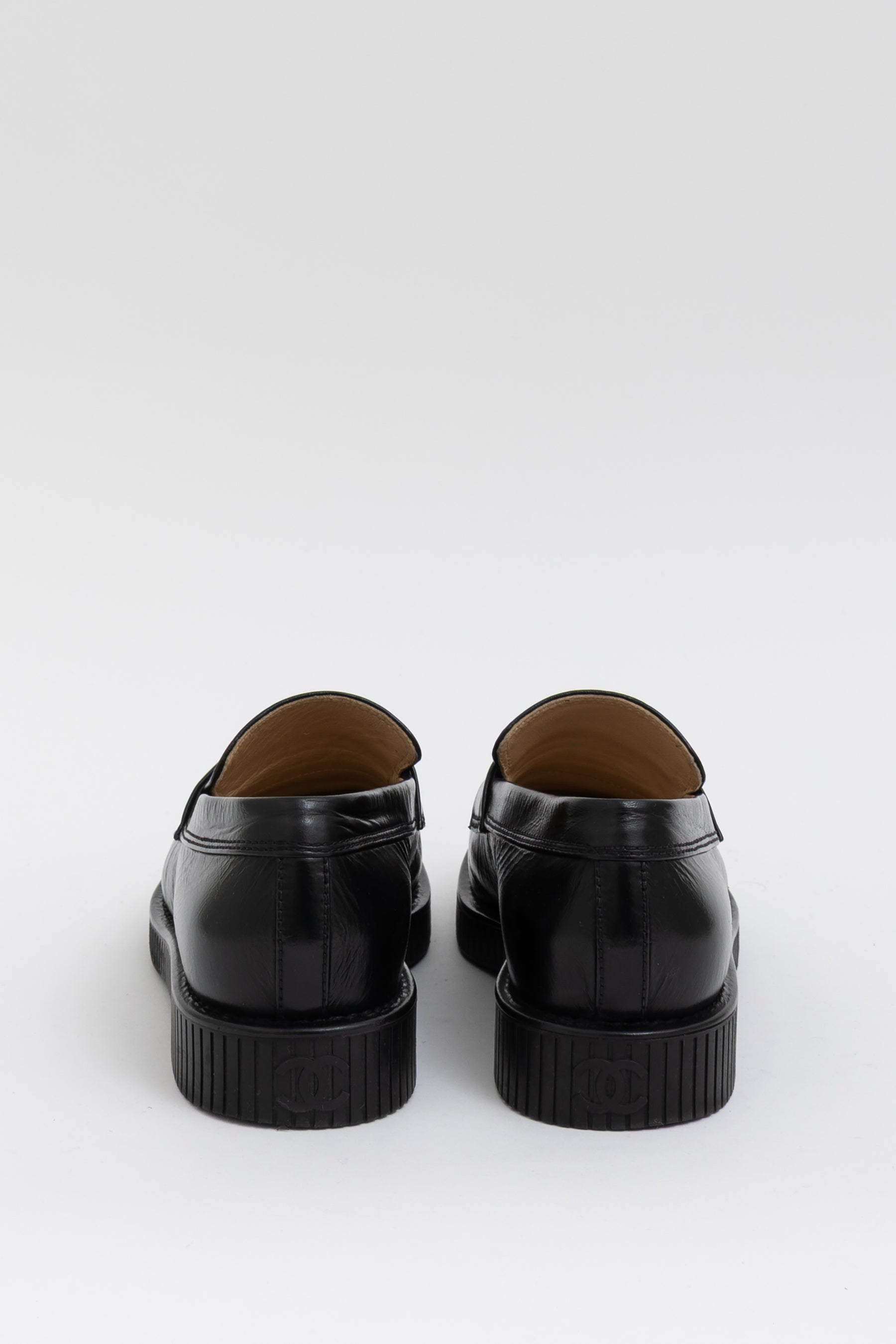 Crumpled CC Mocassin Loafers