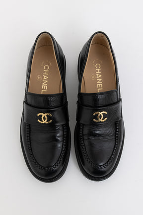 Crumpled CC Mocassin Loafers
