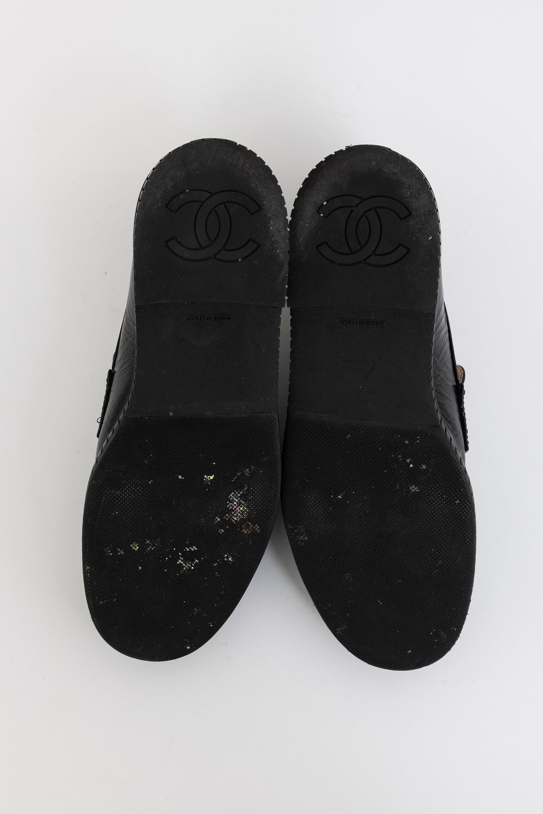 Crumpled CC Mocassin Loafers