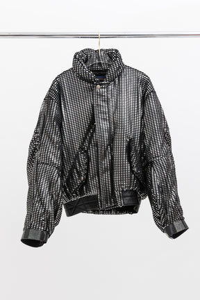 Textured Bomber Jacket