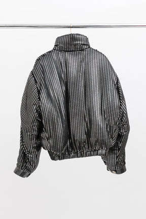 Textured Bomber Jacket